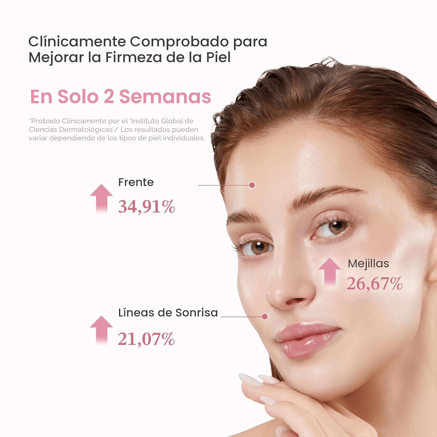 Sérum facial Medicube PDRN Pink Peptide Serum com PDRN, peptídeos e niacinamida para pele luminosa.