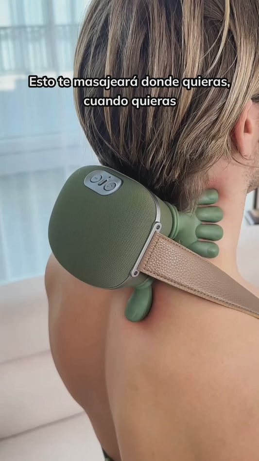 Masajeador Cervical Biónico 4D con Calor | Alivio Profundo y Relajación Total